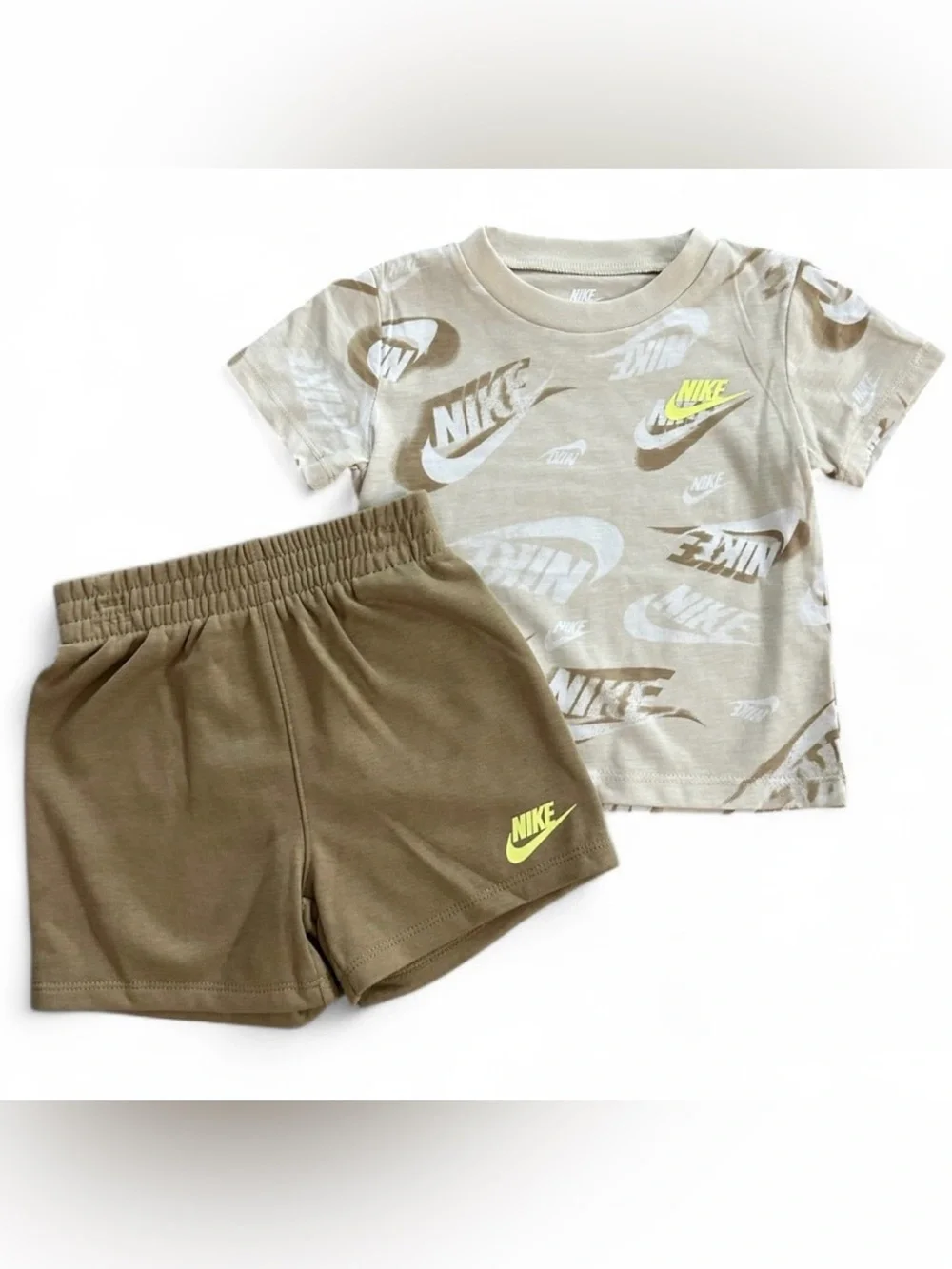 Nike Under Armour 5 Outfit Bundle Boys 24 Mo/2T Athletic Sets Shirt Shorts NWT